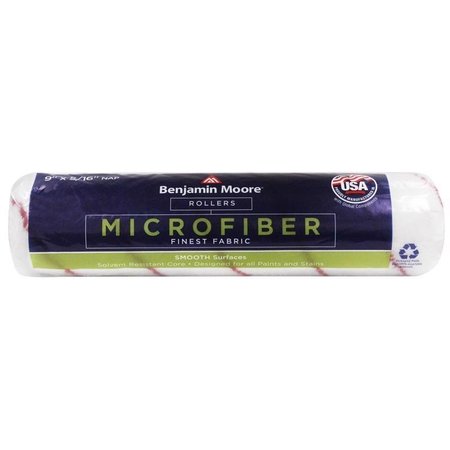 PREMIER Benjamin Moore Microfiber 9 in. W X 5/16 in. Regular Roller 1 pk U65900-018